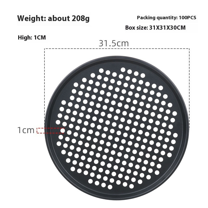 Perfect Pizza Every Time: Large Non-Stick Round Baking Mold! - Chef's Dream Kitchen