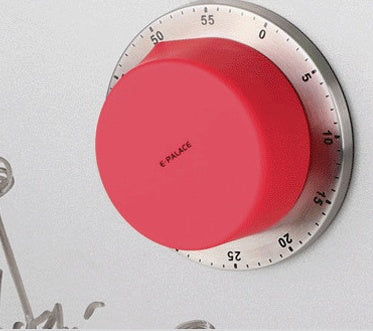 Precision Timing: Stainless Steel Mechanical Timer for Kitchen Perfection - Chef's Dream Kitchen