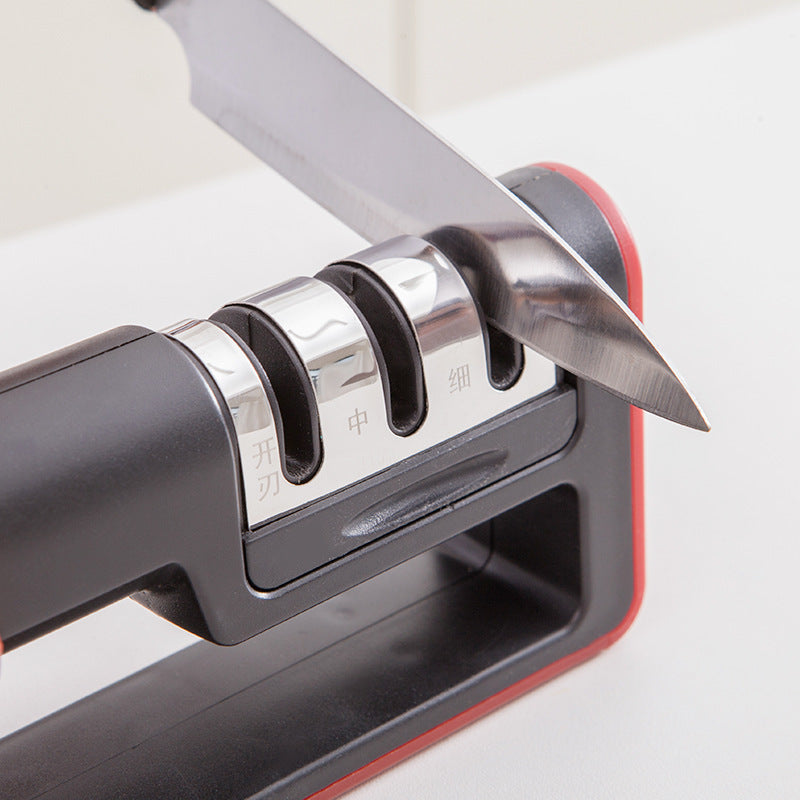 3-Stage Diamond Knife Sharpener - Chef's Dream Kitchen