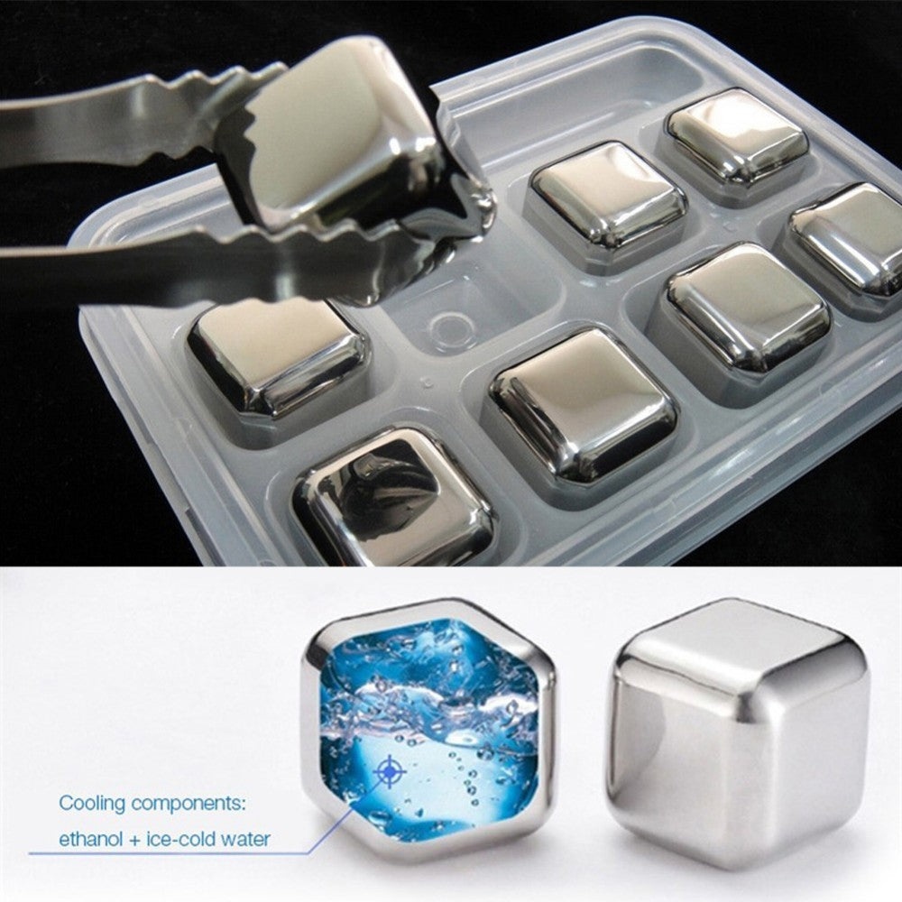 Chill Without Dilution: Reusable Whiskey Cooling Stones Set! - Chef's Dream Kitchen