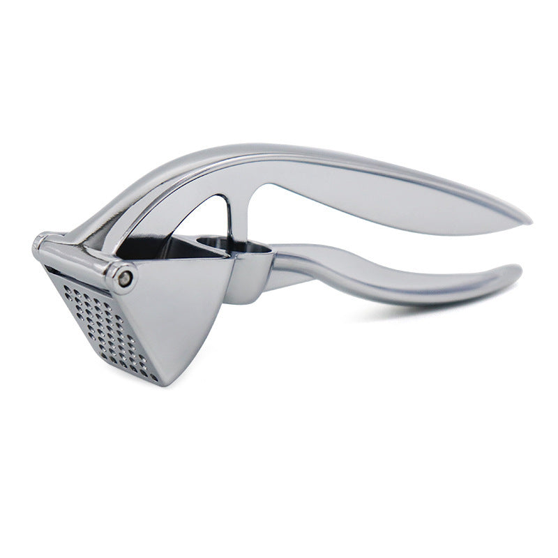 Effortless Garlic Crushing: Durable Stainless Steel Manual Press - Chef's Dream Kitchen