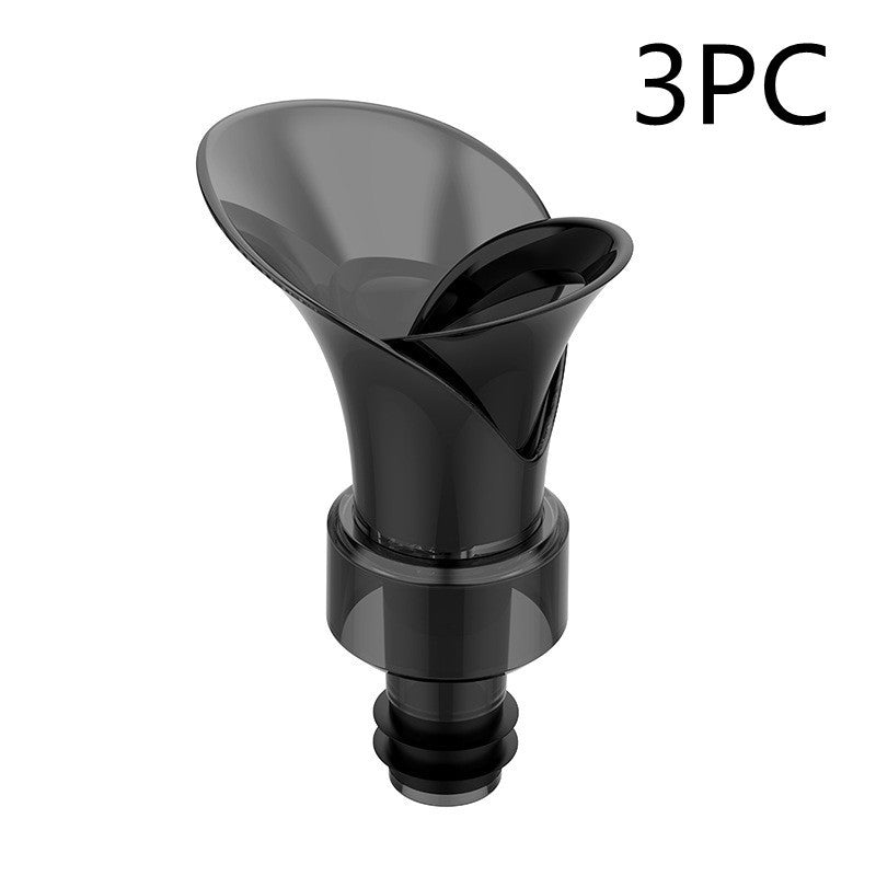 Seal & Serve: Creative Petal-Shaped Red Wine Pourer & Preserver!