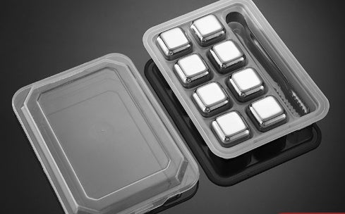 Chill Without Dilution: Reusable Whiskey Cooling Stones Set! - Chef's Dream Kitchen