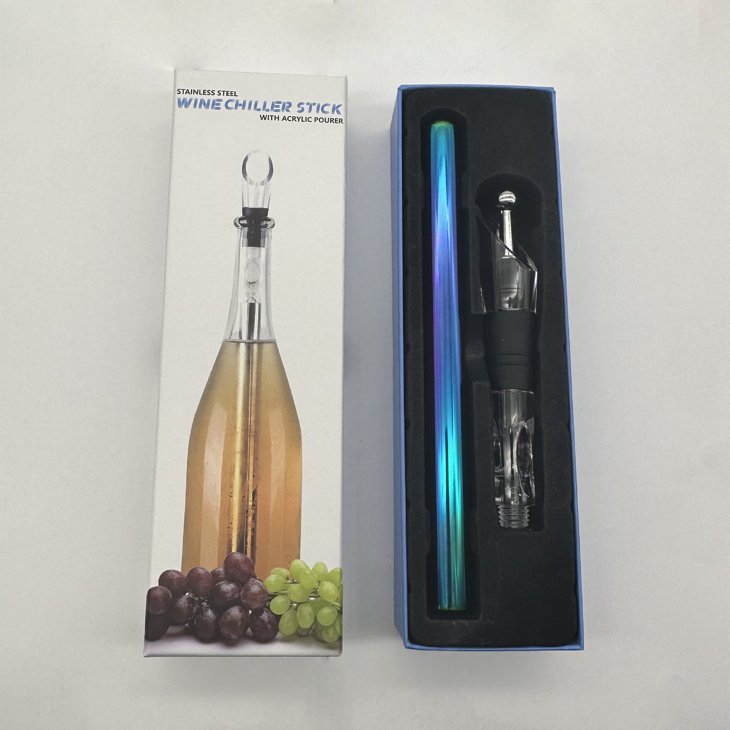 Stainless Steel Wine Chilling Stick – Leakproof - Chef's Dream Kitchen