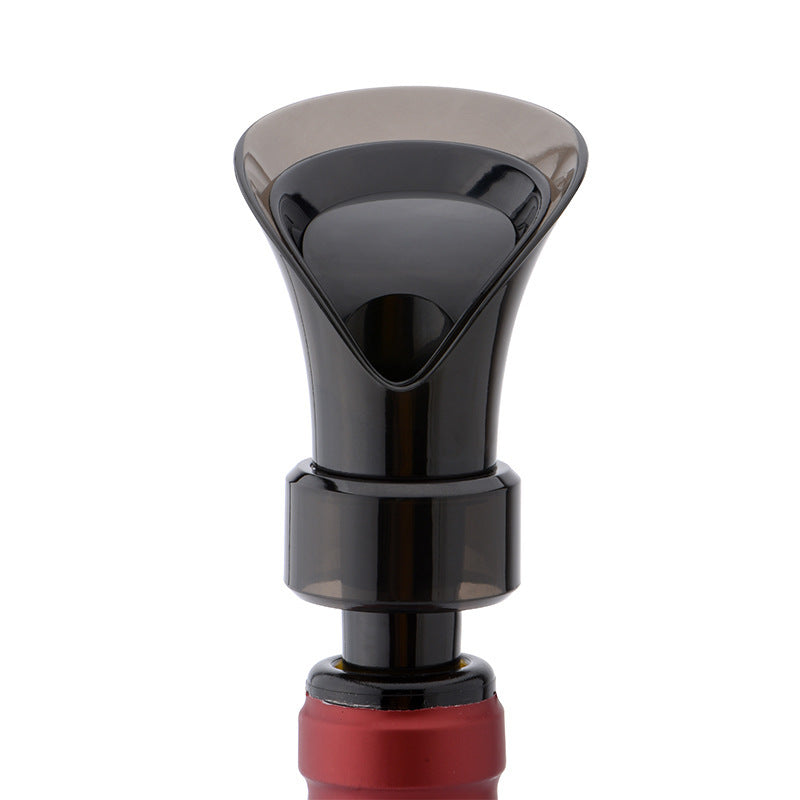 Seal & Serve: Creative Petal-Shaped Red Wine Pourer & Preserver!