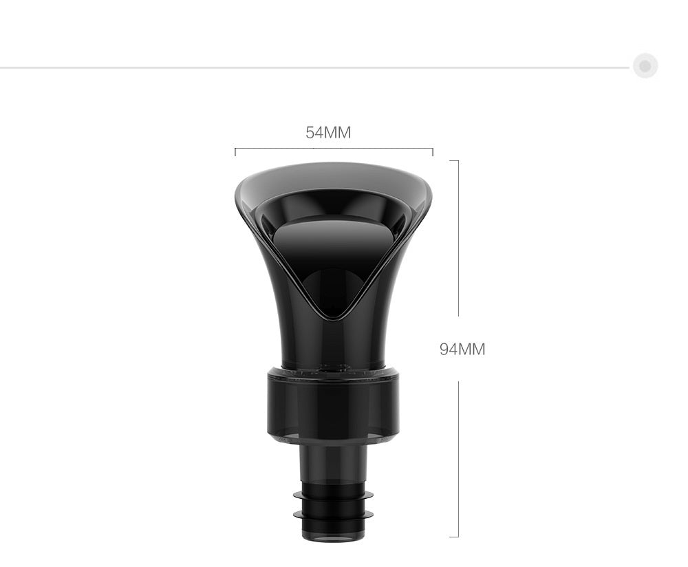 Seal & Serve: Creative Petal-Shaped Red Wine Pourer & Preserver!