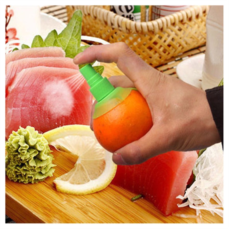 Fresh Citrus Mist: Instant Flavor with Handy Lemon Sprayer! - Chef's Dream Kitchen