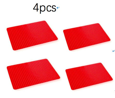 Crispy & Even Cooking: Non-Stick Silicone Pyramid Baking Mat! - Chef's Dream Kitchen