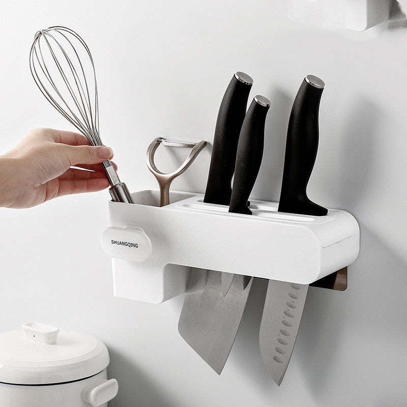 Organize Your Knives: Sleek Kitchen Knife Rack for Easy Access - Chef's Dream Kitchen