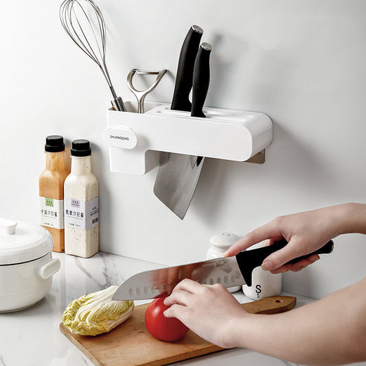 Organize Your Knives: Sleek Kitchen Knife Rack for Easy Access - Chef's Dream Kitchen