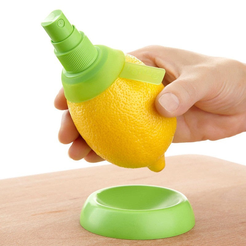 Fresh Citrus Mist: Instant Flavor with Handy Lemon Sprayer! - Chef's Dream Kitchen