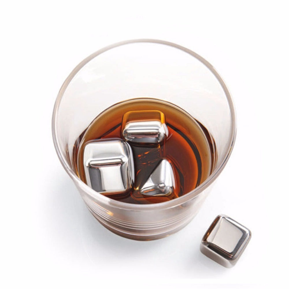 Chill Without Dilution: Reusable Whiskey Cooling Stones Set! - Chef's Dream Kitchen