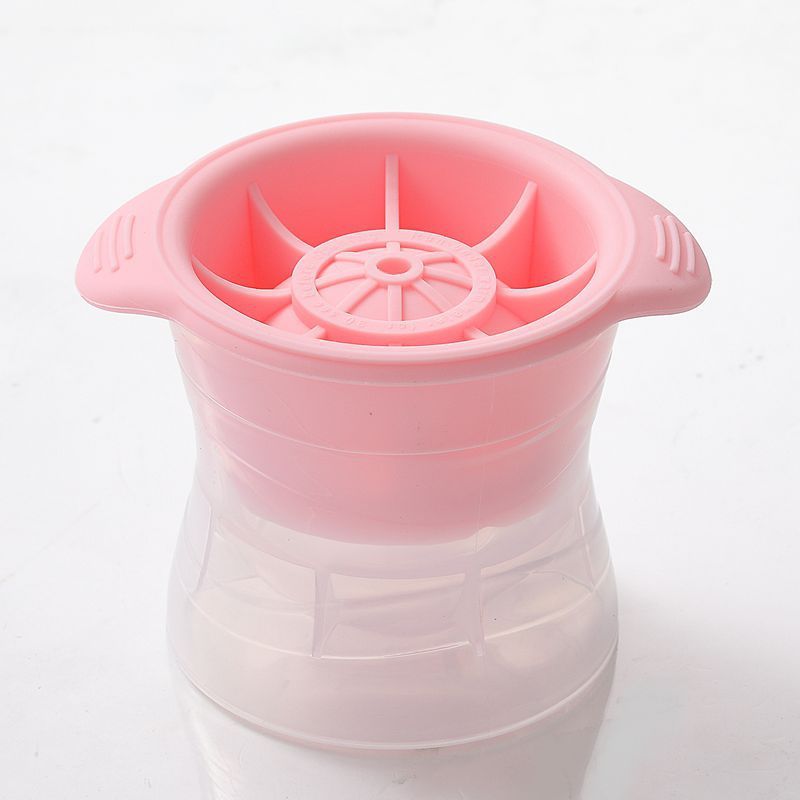 Chill in Style: Whiskey Silicone Round Ice Ball Mold! - Chef's Dream Kitchen