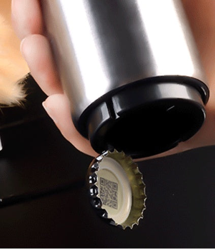 Stainless Steel Automatic Beer Opener – Party Ready! - Chef's Dream Kitchen