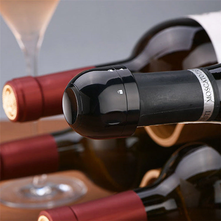 Silicone Vacuum Wine & Champagne Stopper - Chef's Dream Kitchen
