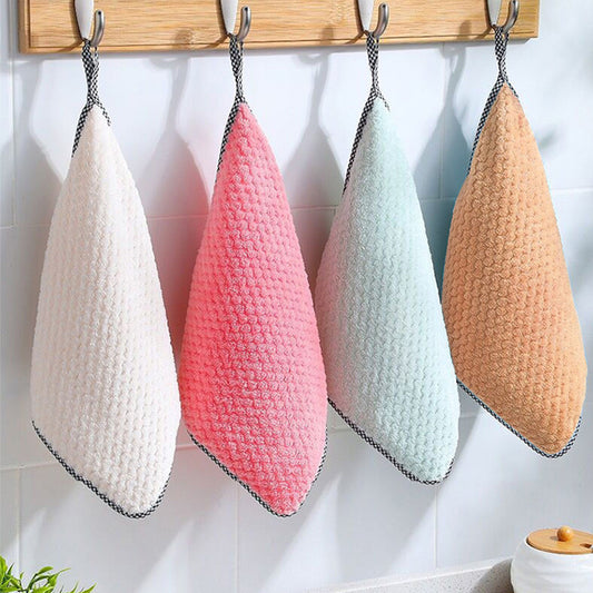 Absorb & Clean: Thickened Non-Stick Kitchen Oil Dish Towel! - Chef's Dream Kitchen