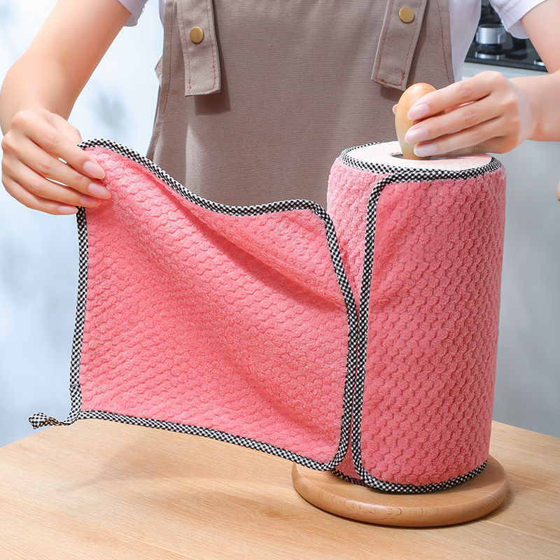 Absorb & Clean: Thickened Non-Stick Kitchen Oil Dish Towel! - Chef's Dream Kitchen