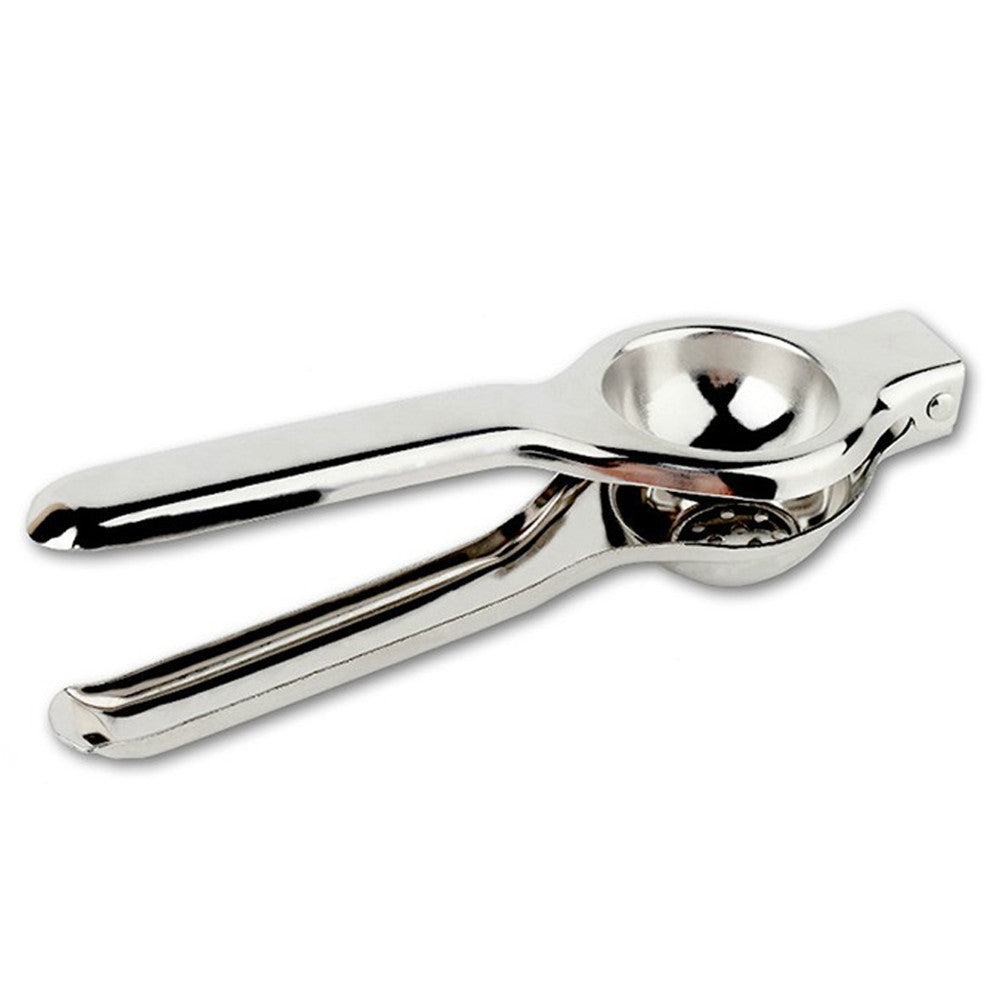 Fresh Juice, No Effort: Stainless Steel Manual Fruit Squeezer! - Chef's Dream Kitchen