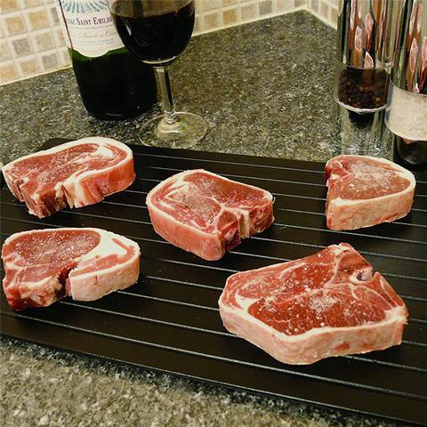 Quick Defrost Tray: Effortless Thawing for Busy Kitchens - Chef's Dream Kitchen