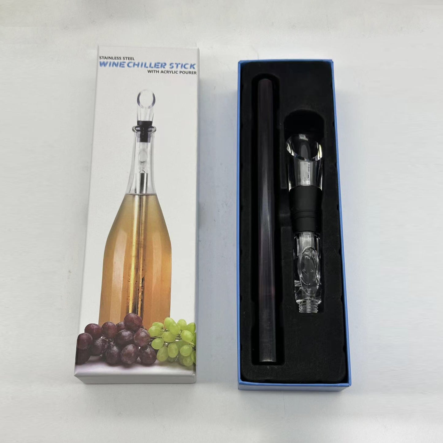 Stainless Steel Wine Chilling Stick – Leakproof - Chef's Dream Kitchen