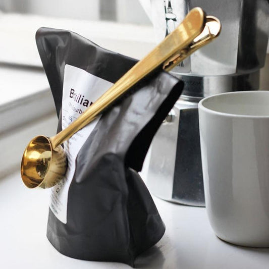 2-in-1 Coffee Clip & Spoon - Chef's Dream Kitchen