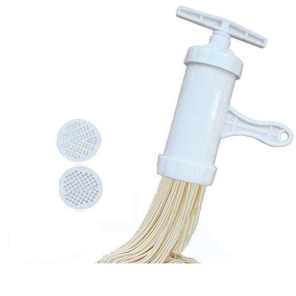 Create Perfect Pasta: Manual Noodle Maker with 5 Molds - Chef's Dream Kitchen