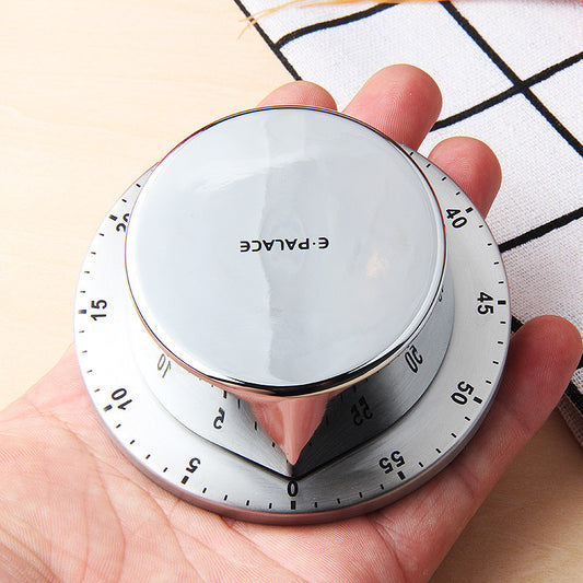 Precision Timing: Stainless Steel Mechanical Timer for Kitchen Perfection - Chef's Dream Kitchen