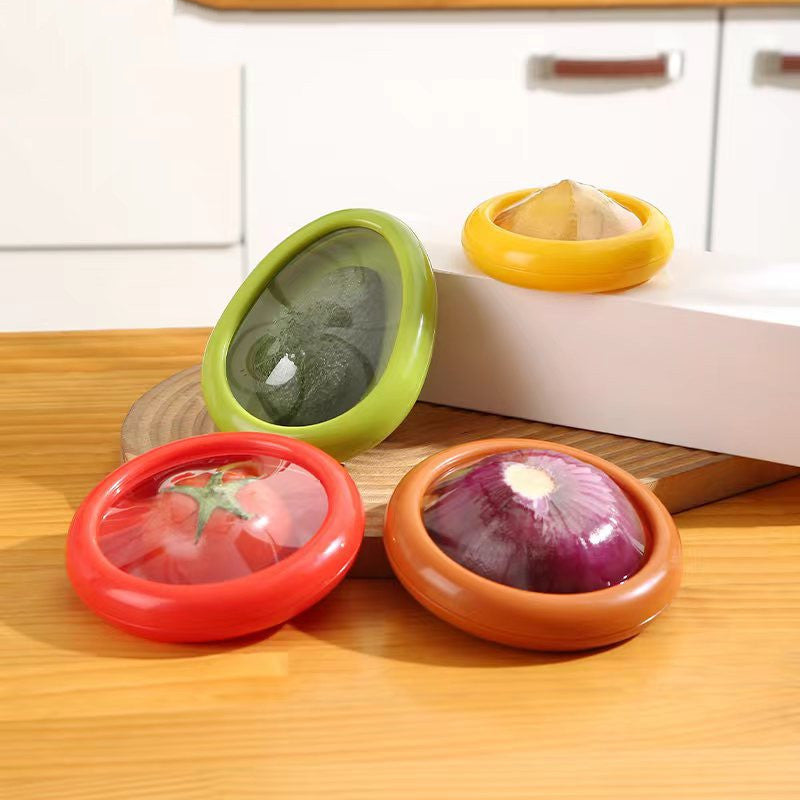 Stay Fresh Longer: Transparent Fruit & Veggie Storage Box Set! - Chef's Dream Kitchen