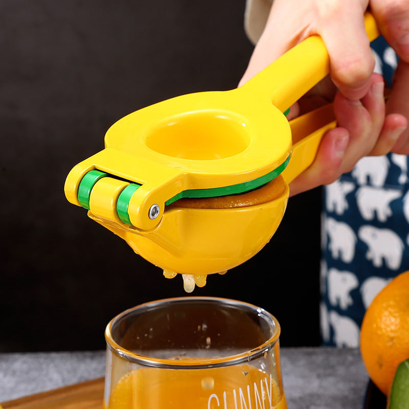 Fresh Juice, No Effort: Stainless Steel Manual Fruit Squeezer! - Chef's Dream Kitchen