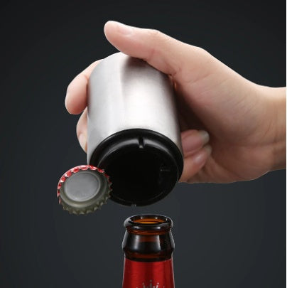 Stainless Steel Automatic Beer Opener – Party Ready! - Chef's Dream Kitchen