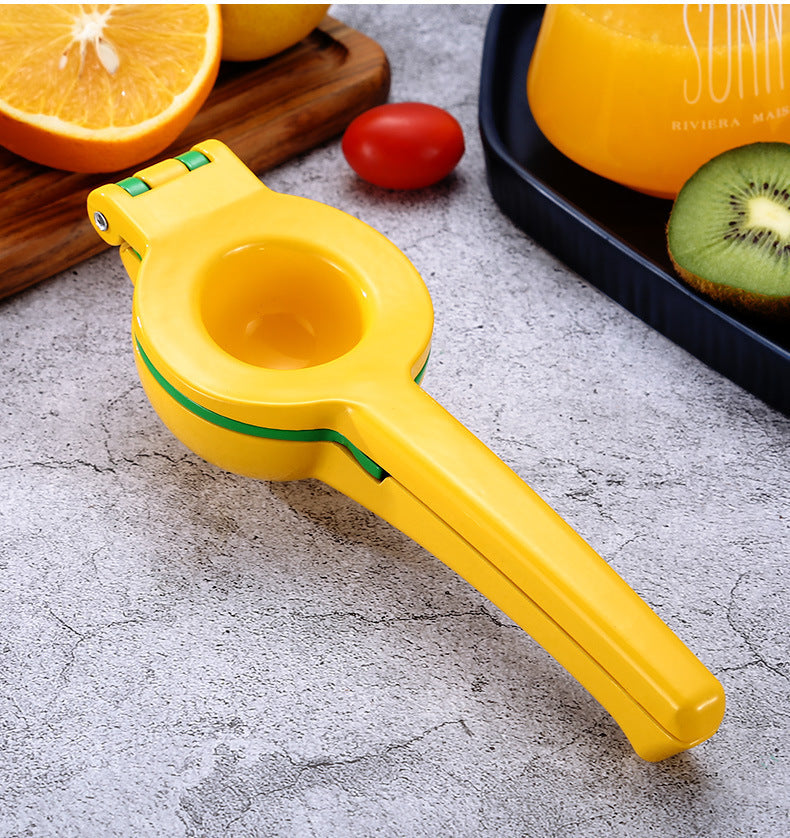Fresh Juice, No Effort: Stainless Steel Manual Fruit Squeezer! - Chef's Dream Kitchen