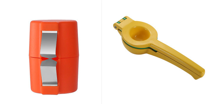Fresh Juice, No Effort: Stainless Steel Manual Fruit Squeezer! - Chef's Dream Kitchen