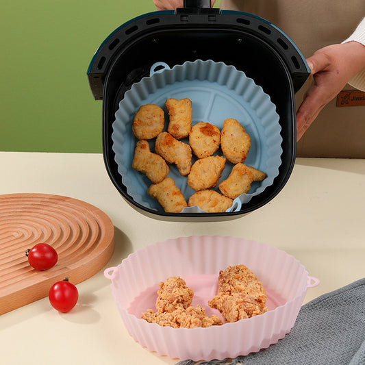 Perfect Crisp Every Time: Silicone Baking Tray for Air Fryers! - Chef's Dream Kitchen