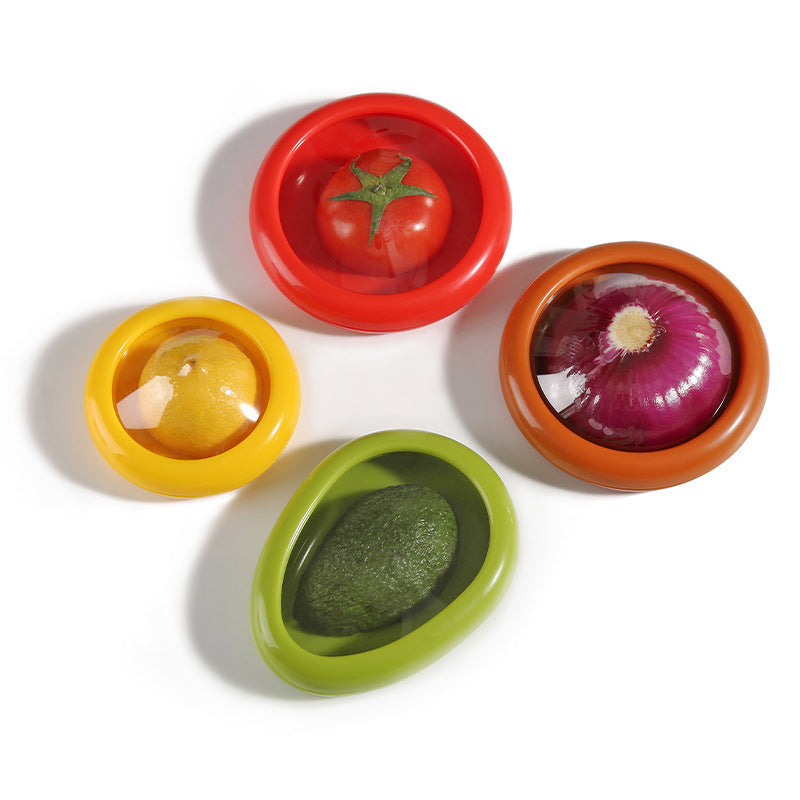 Stay Fresh Longer: Transparent Fruit & Veggie Storage Box Set! - Chef's Dream Kitchen